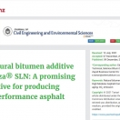  New Publication on Selenizza®SLN in the Journal of Civil Engineering and Environmental Sciences
