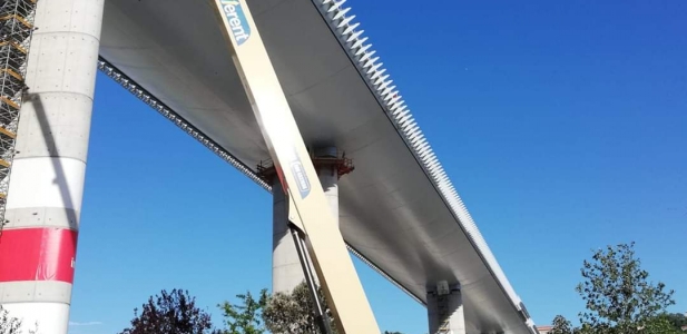 Top News GENOVA BRIDGE starting works Mastic Asphalt  with CISA ASFALTI  and SELENIZZA Natural bitum