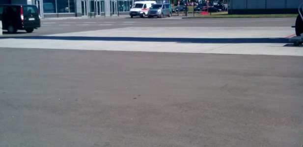 Works in Kiev Zhuliany International Airport