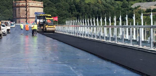 Top News GENOVA BRIDGE starting works Mastic Asphalt  with CISA ASFALTI  and SELENIZZA Natural bitum