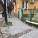 Construction works with gussasphalt in Milano - Italy