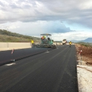 E75 highway section, Stylida, Greece - sept. 2014