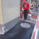 BERN historic center with SELENIZZA SLN natural bitumen of Albania