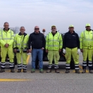 10 000 square meters Torino Airport Parking by NEW ASPHALT