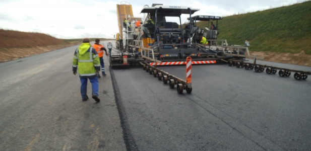 A 150 highway Rouen-  Le Havre