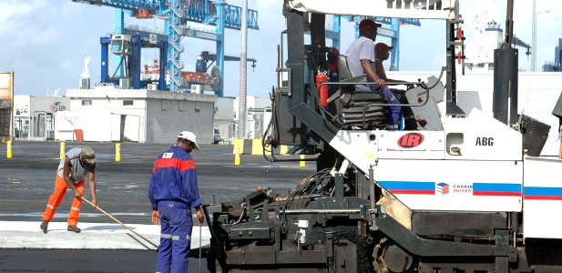 Port de la Martinique. Antilles 