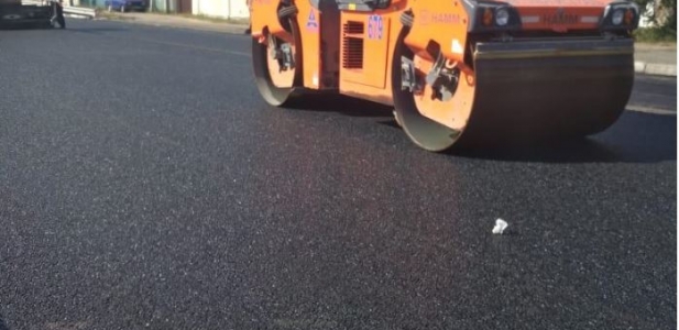 Works in Ukraine, road Kyiv - Chop