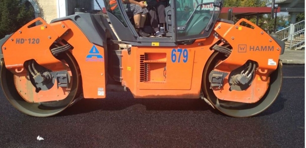 Works in Ukraine, road Kyiv - Chop