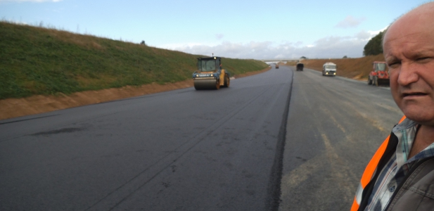 A 150 highway Rouen-  Le Havre