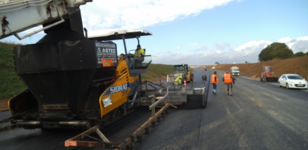 A 150 highway Rouen-  Le Havre