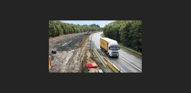 RN 12 Déviation Nord Ouest Alençon France 