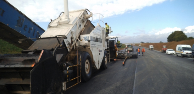 A 150 highway Rouen-  Le Havre